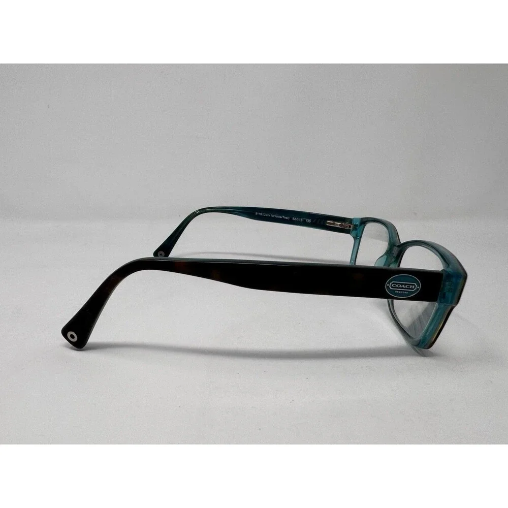 Coach HC6040 Brooklynn Eyeglass Frames Only 52-16-135 Teal 5116